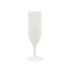 Decorata Reusable Products - Reusable Champagne Glasses White - 96658
