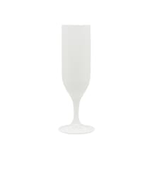 Decorata Reusable Products - Reusable Champagne Glasses White - 96658