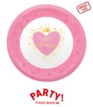 My Little Princess - Party Reusable Plate 21cm 4pcs - 96751