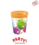 Kokliko Sparkling Balloons - Party Reusable Cup 250ml 4pcs - 96762