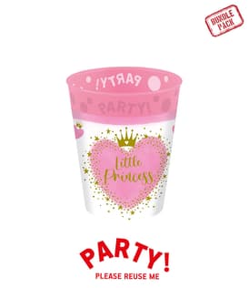 My Little Princess - Party Reusable Cup 250ml 4pcs - 96766