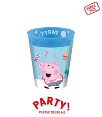 Peppa Pig Messy Play - Reusable Party Cup 250ml 4pcs - 96775