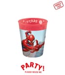 Spider-Man Crime Fighter - Party Reusable Cup 250ml 4pcs - 96778