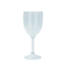 Decorata Reusable Products - Reusable Semi-Tranparent Light Blue Wine Glasses - 96785