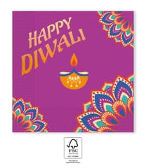 Diwali - FSC Two-Ply Paper Napkins 33x33cm - 96788