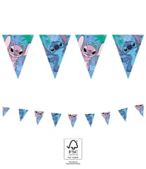 Stitch & Angel - FSC Paper Triangle Flag Banner (9 flags) - 96913