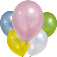 Latex Balloons - Metallic Balloons - 88884