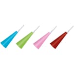 Unicolor Hats - Horns - Popcorn bags - Unicolour Horns (Assorted Colours) - 89704