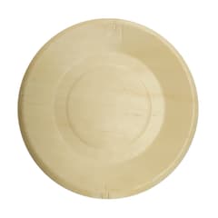 Decorata™ Wooden Products - Wooden Plates 19cm - 90798