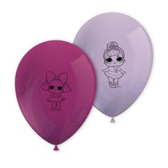 LOL Glitterati - 11 Inches Latex Balloons - 90864