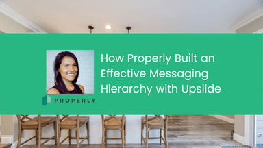 how to build an effective messaging hierarchy with upsiide