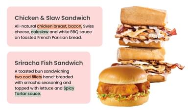 LTO Bottom Sandwiches