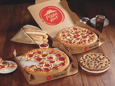 Pizza Hut pizzas