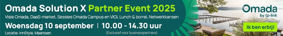 Omada by TP-Link partnerevent 2025 BN + BW