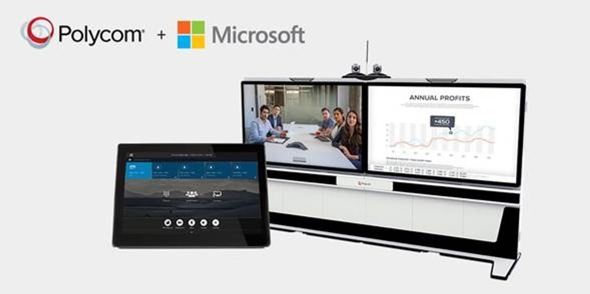 Polycom en Microsoft combineren video aanbod met Office 365 en Skype for Business image
