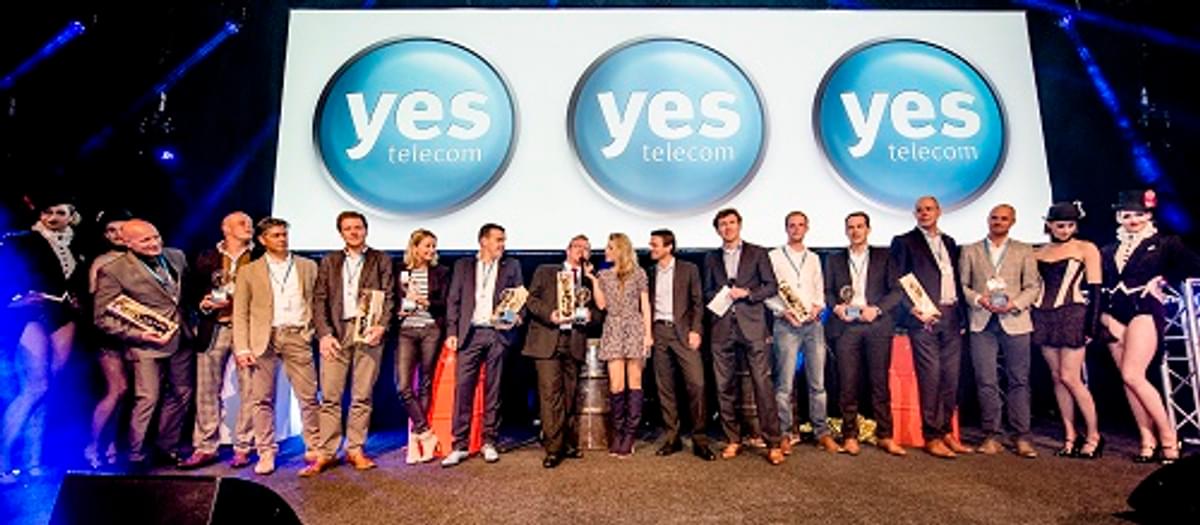 Yes Telecom viert succes met awards en ruim 350 genodigden image