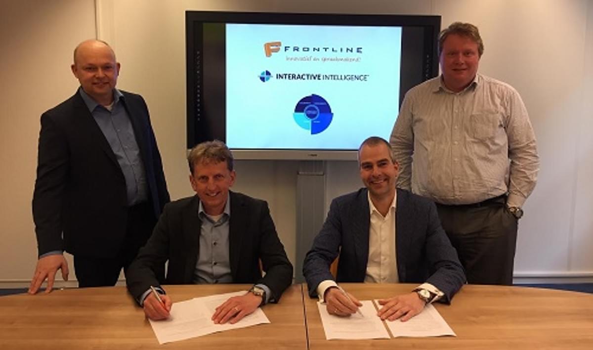 Frontline wordt partner van Interactive Intelligence voor PureCloud Engage image