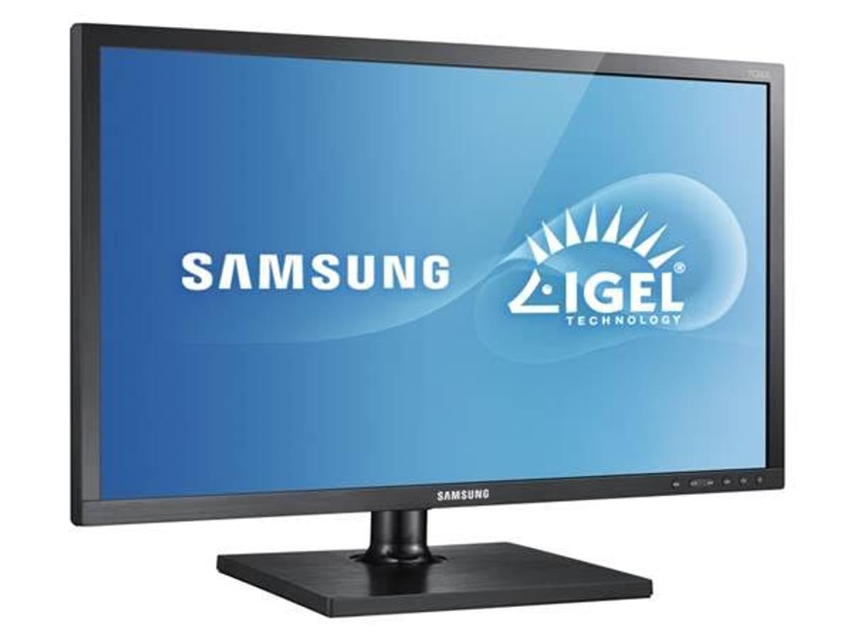 IGEL Technology geschikt voor Samsung cloud monitoren image