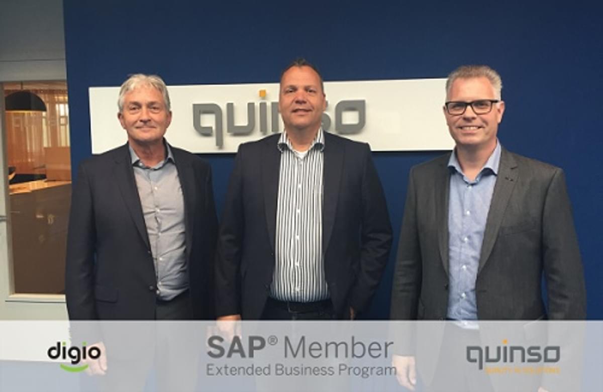 Digio wordt SAP Extended Business Member van Quinso image