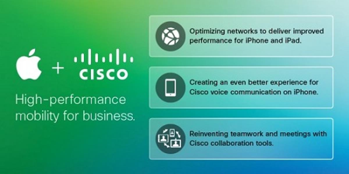 Cisco Collaboration Event met Apple image