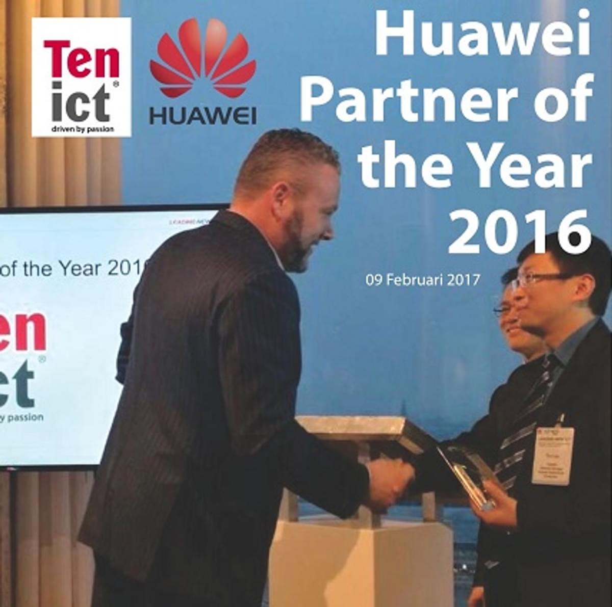 TenICT is Huawei Partner of the Year 2016 image