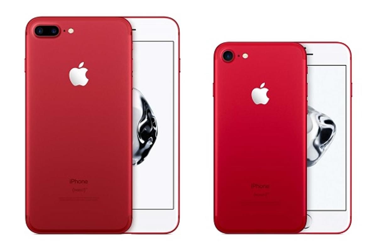 Apple introduceert (PRODUCT) RED Special Edition iPhone 7 en iPhone 7 Plus image