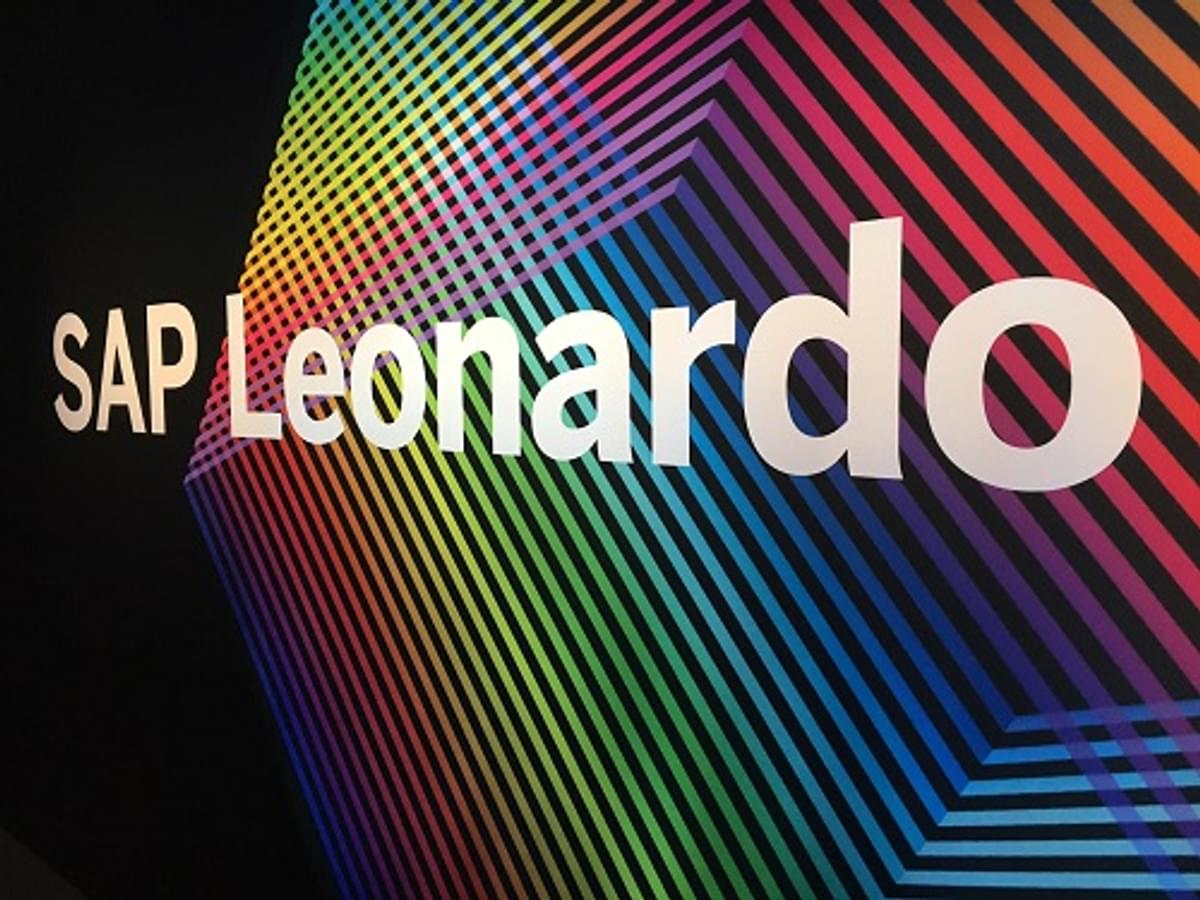 SAP Leonardo event in Frankfurt image