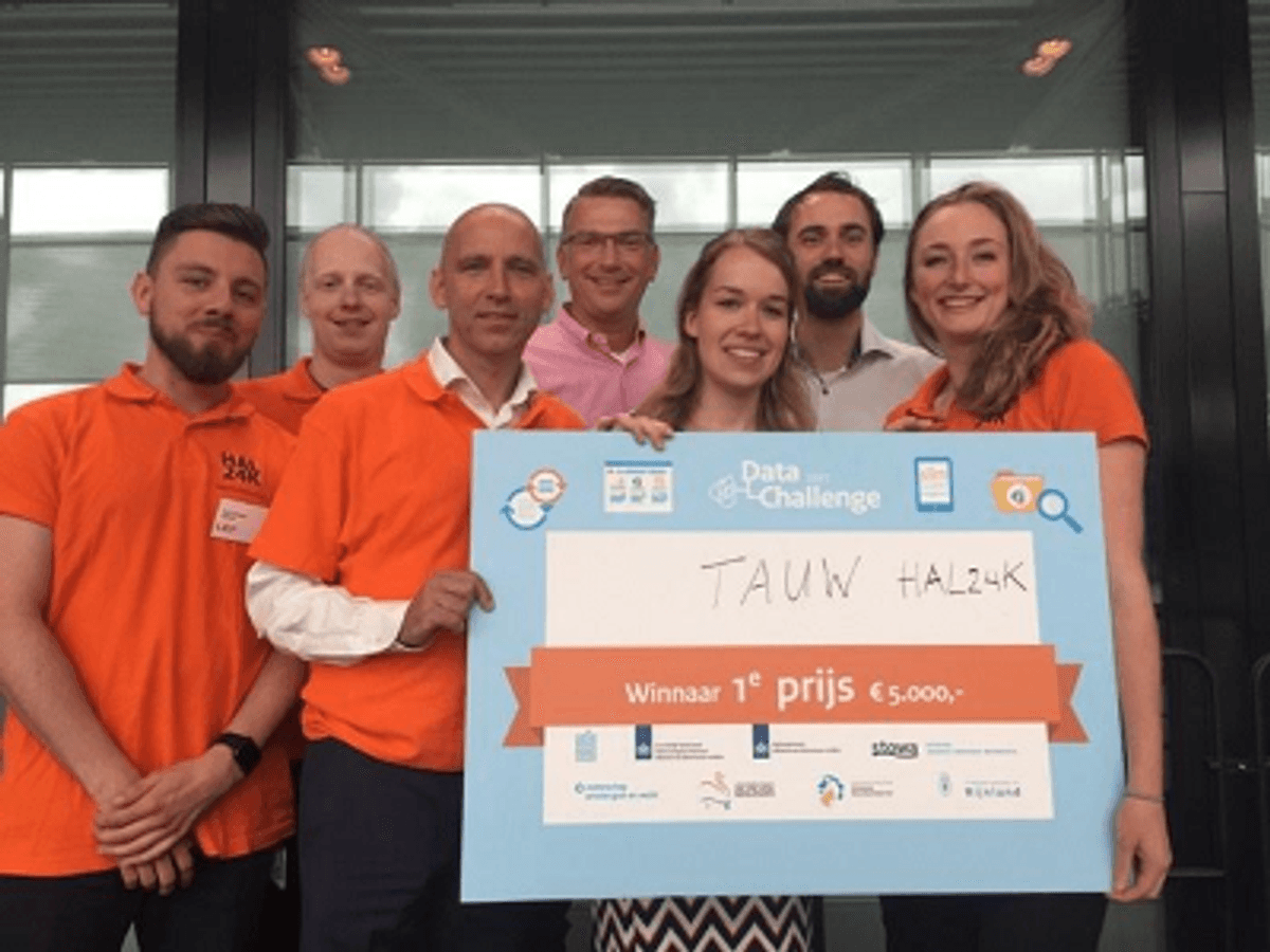HAL24K en Tauw winnen Data Challenge 2017 van Rijkswaterstaat image