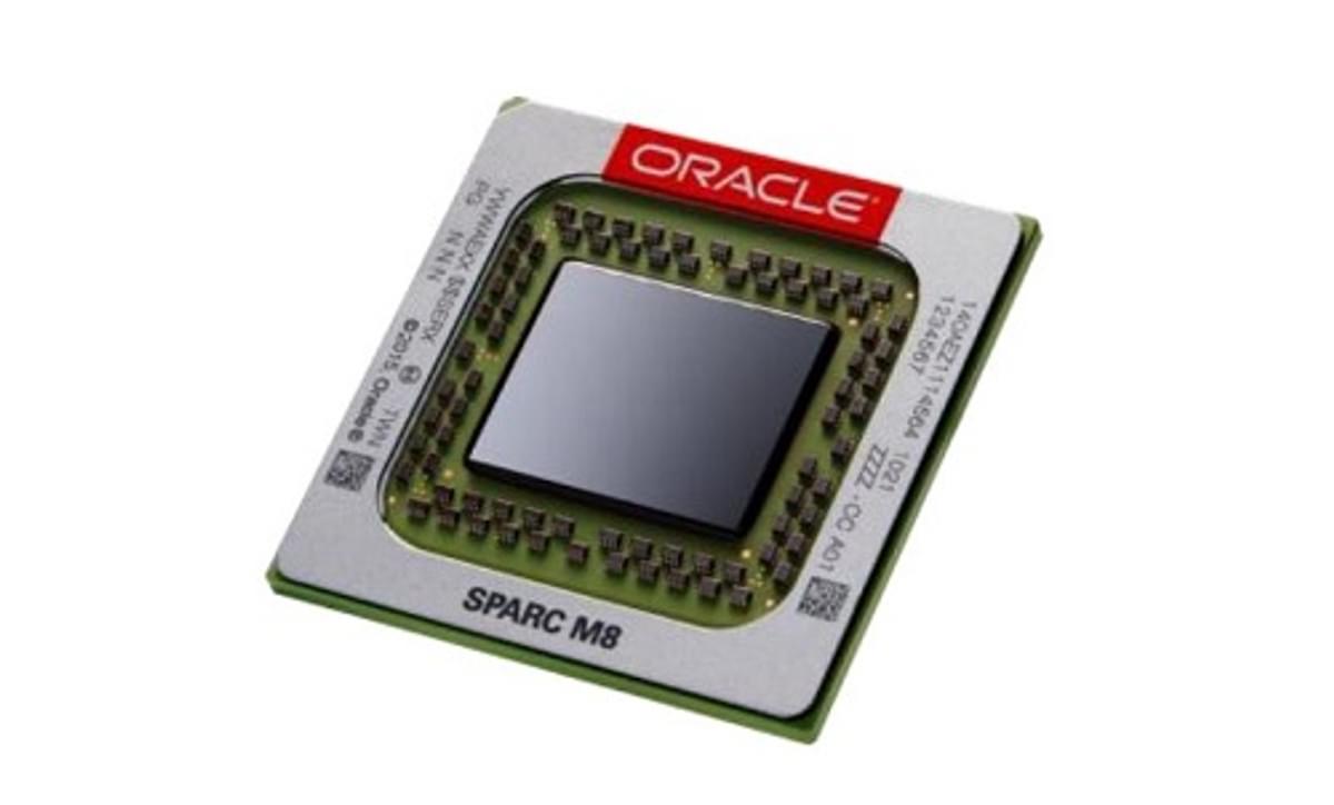 Oracle introduceert SPARC M8 database-processor image
