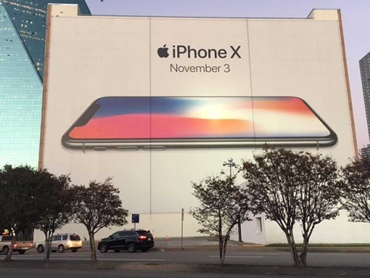 Apple iPhone X verkoop valt tegen image