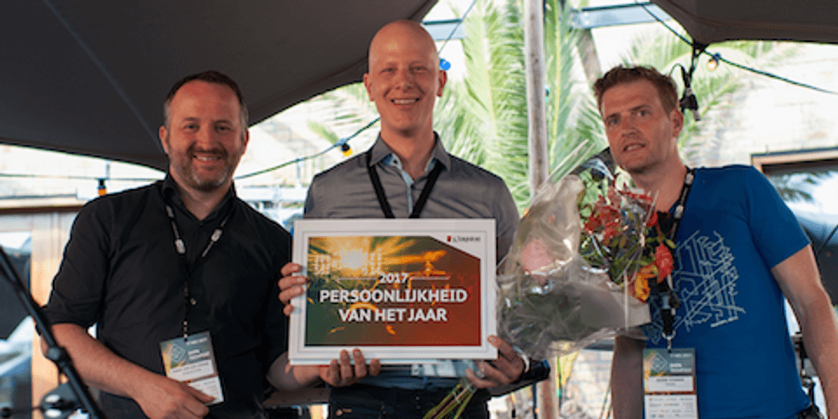 Bart Veldhuis wint de Persoonlijkheid van het Jaar Award van DHPA image