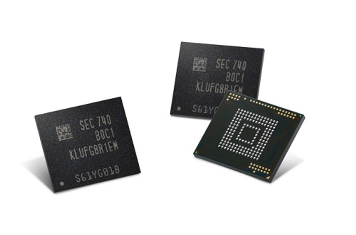 Samsung start productie 512 GB embedded Universal Flash Storage image