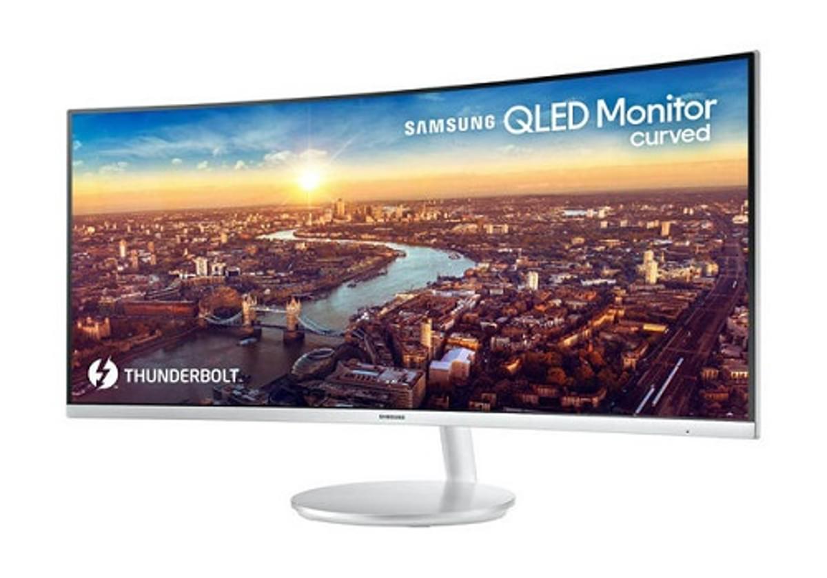 Samsung 34-inch monitor met Thunderbolt 3 aansluiting image