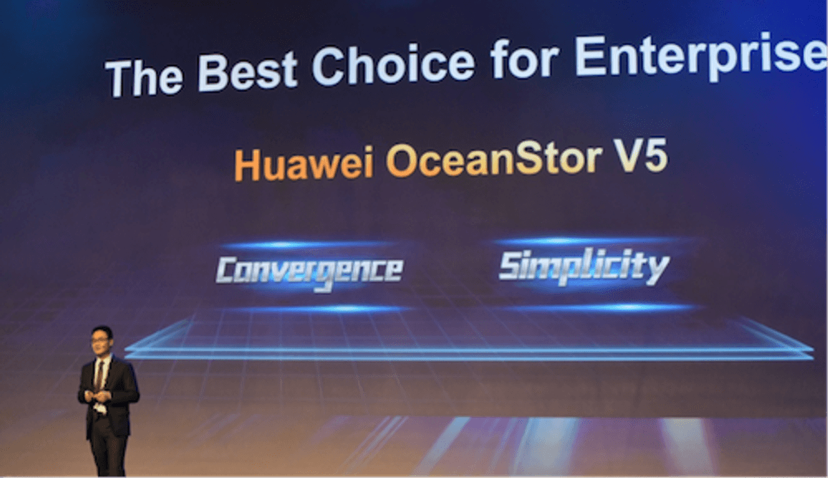 Huawei lanceert Converged Flash Array OceanStor V5 image