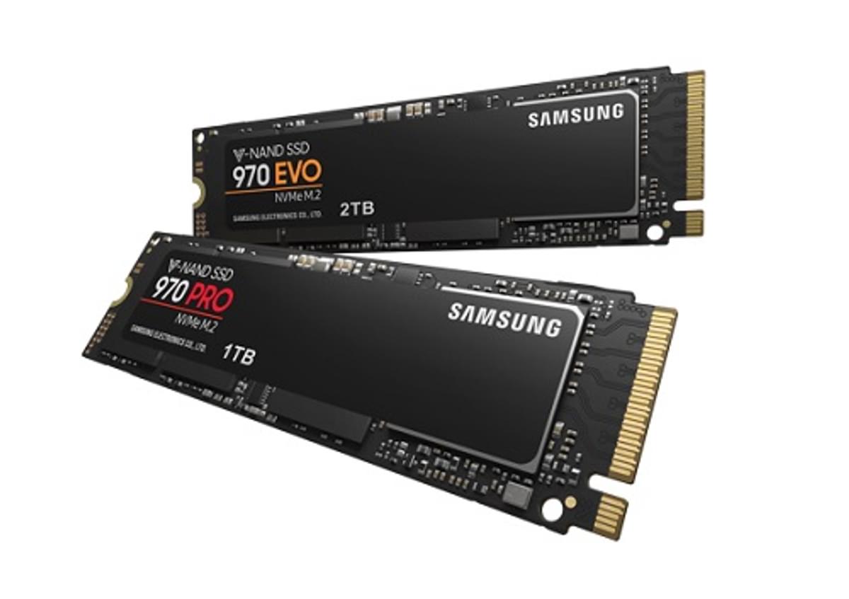 Samsung introduceert NVMe SSD 970 PRO en EVO technologie image