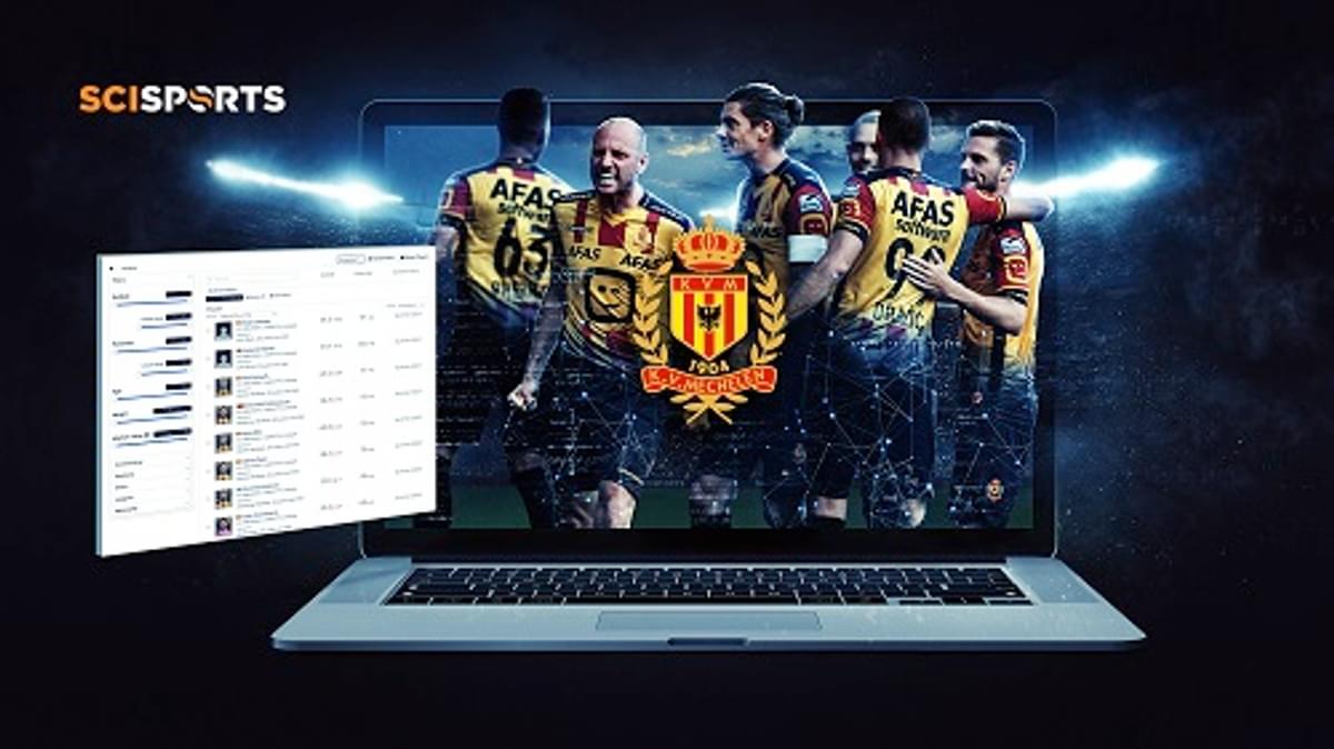 SciSports levert KV Mechelen sport data analytics platform Insight image