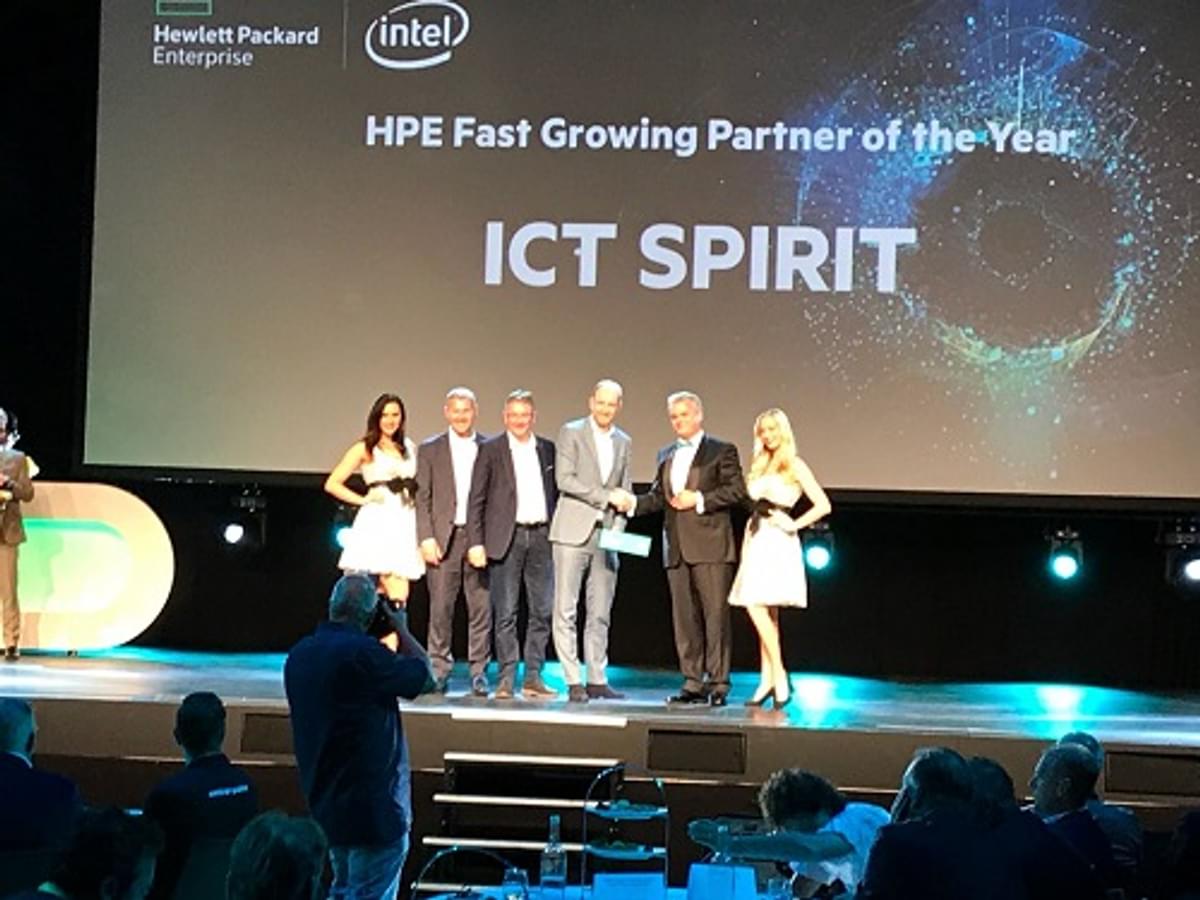 ICT Spirit is trots op HPE Fast Growing Partner Award image
