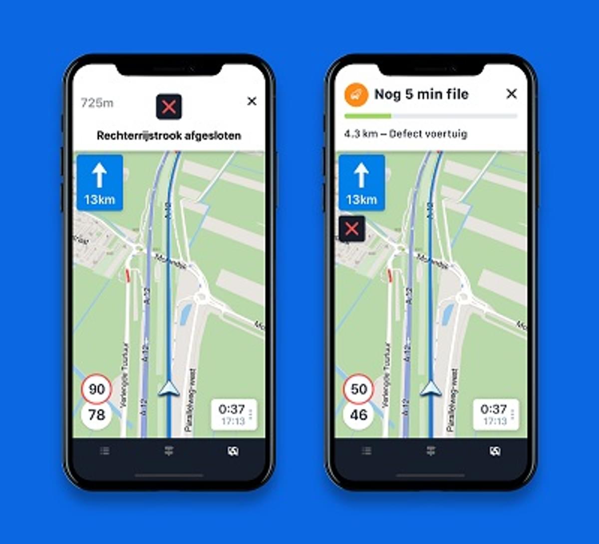 Flitsmeister app toont nu informatie van matrixborden image