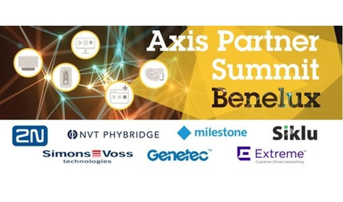 Axis toont op Partner Summit 2018 zijn innovatievermogen image