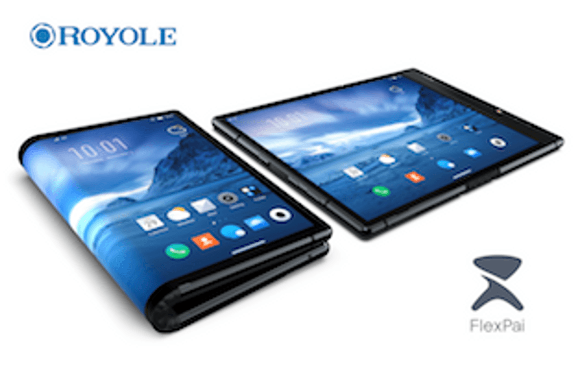 Royole komt met opvouwbare smartphone image