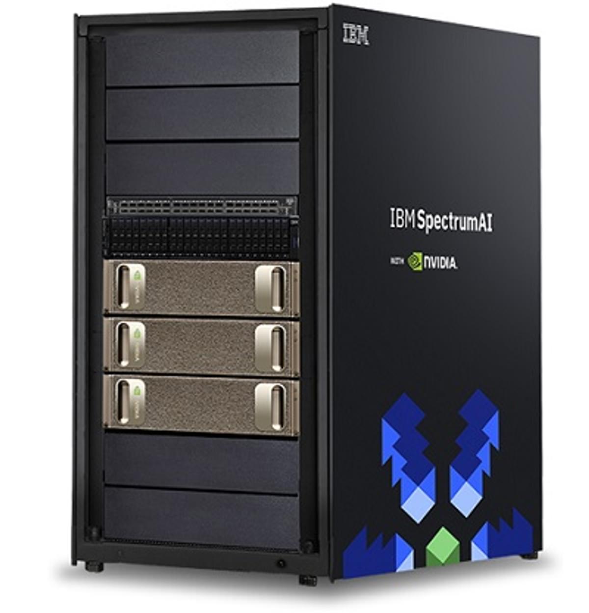 IBM introduceert SpectrumAI met NVIDIA DG X image
