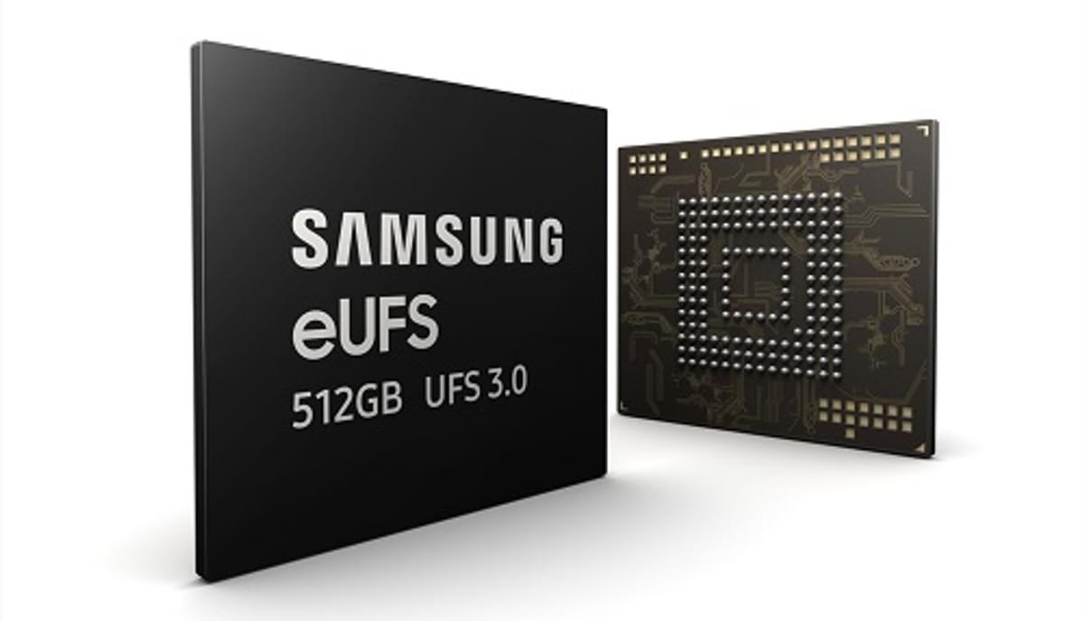 Samsung introduceert 512GB eUFS 3.0 storage voor smartphones image