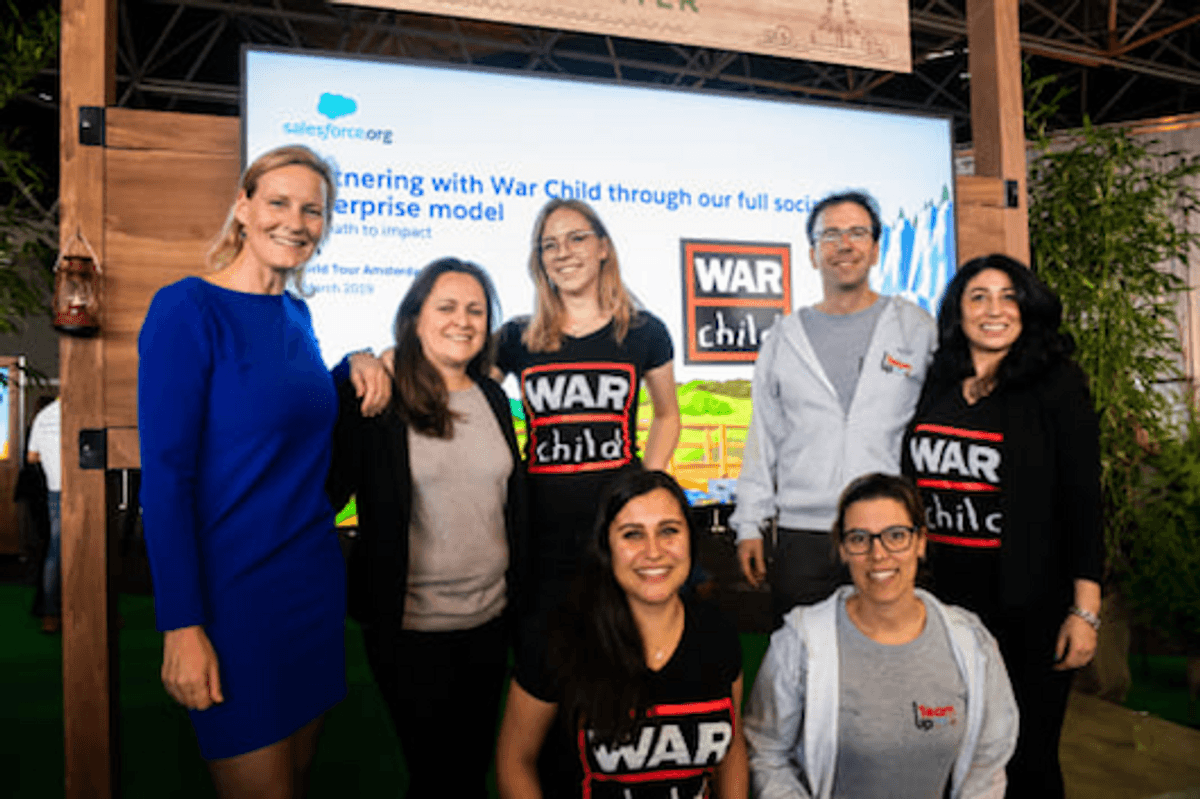 Salesforce.org doneert $100.000 aan War Child image