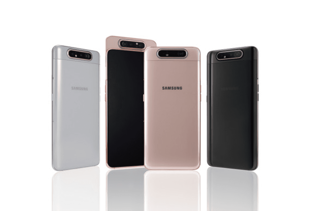 Galaxy A80 vanaf medio mei verkrijgbaar image