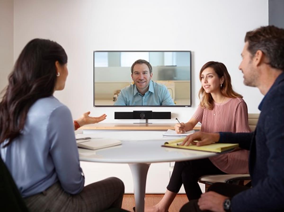 Poly: beheerbare videocommunicatie in de huddle room image