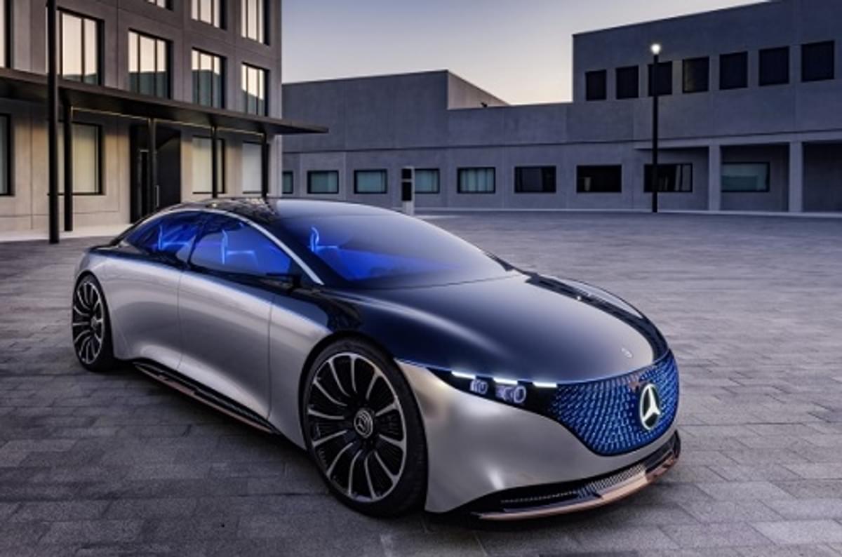 Mercedes presenteert Vision EQS concept auto image