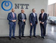 Koning Willem-Alexander brengt bezoek aan NTT Data Center Campus