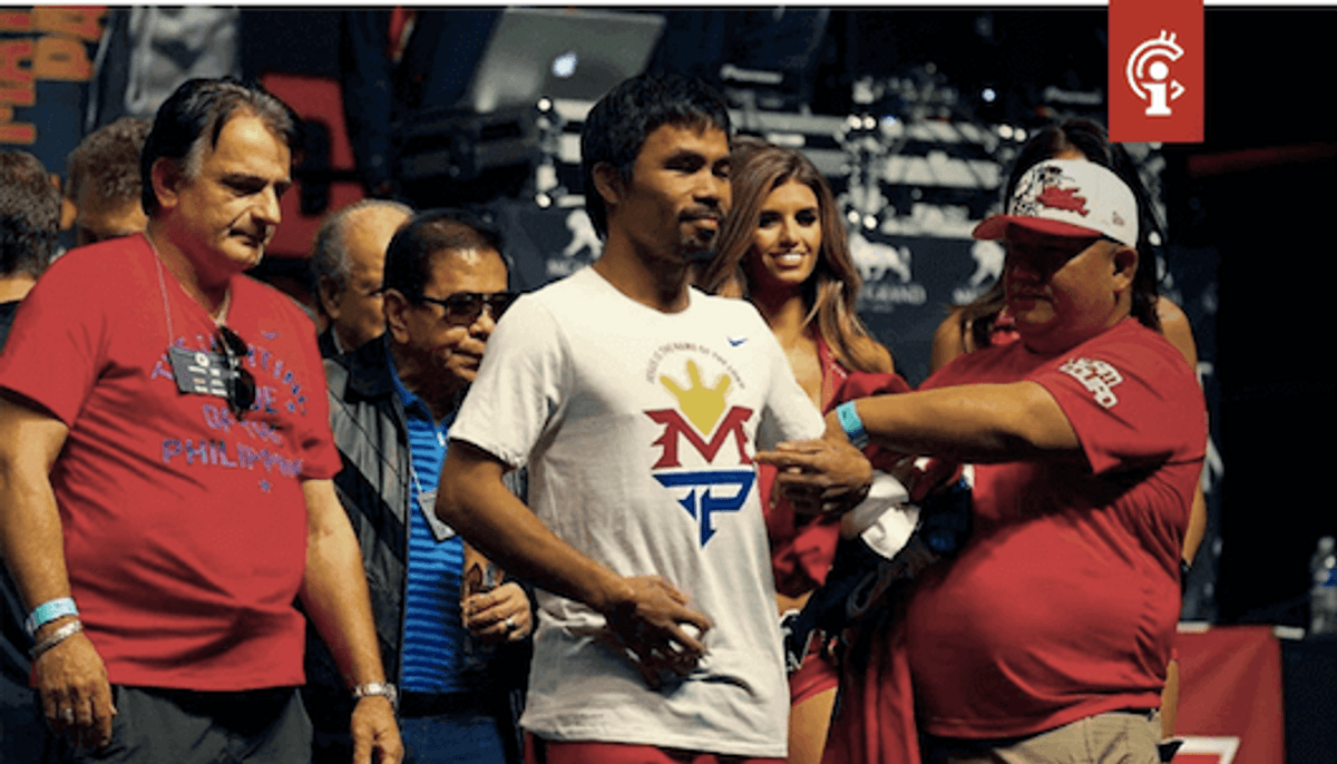 Filippijnse bokskampioen Manny Pacquiao lanceert eigen token image