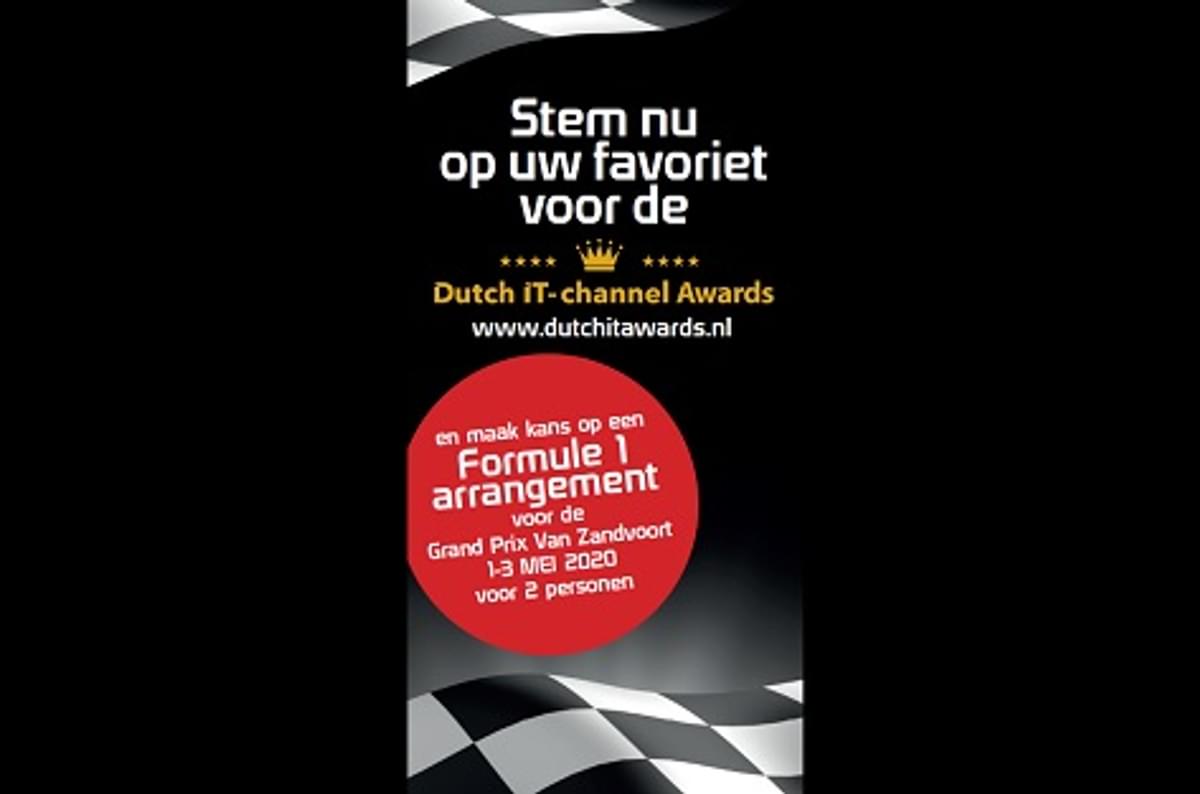 Stem voor de Dutch IT- channel Awards en maak kans op een F1 arrangement image