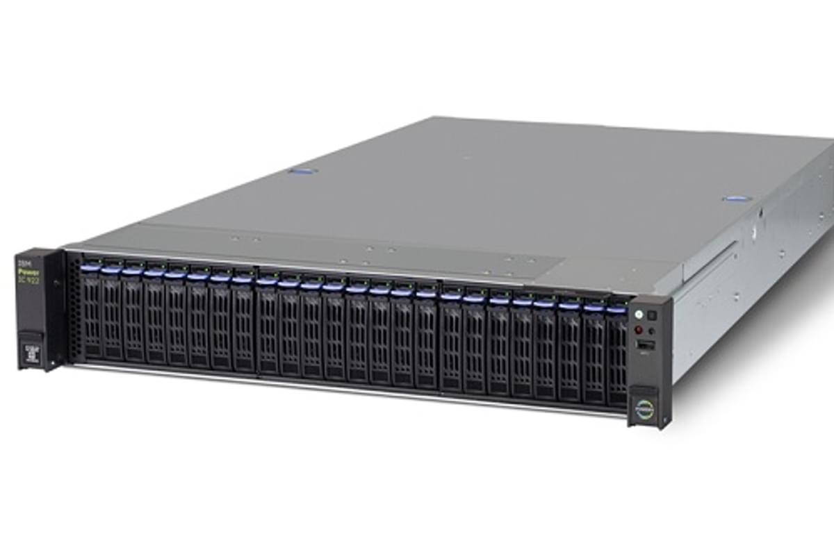 IBM introduceert nieuwe Power Systems IC922 server image